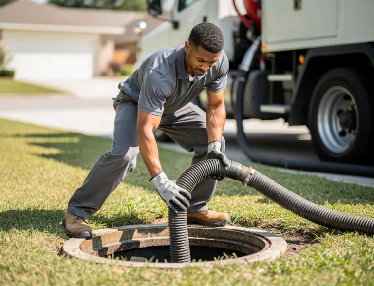 septic tank pumping Arlington